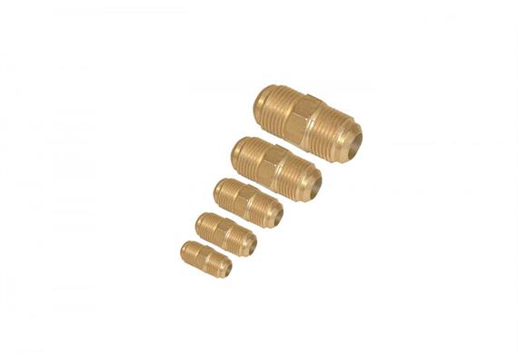 Doppelnippel SAE a 3/8" x a 3/8"