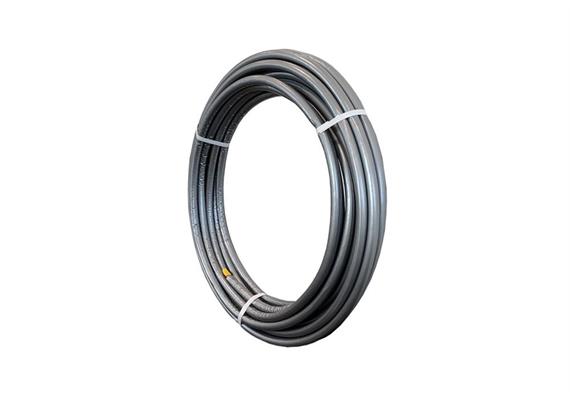 Isoliertes Kupferrohr Grey-Line 5/8" x 0,8mm, 50m, Silber