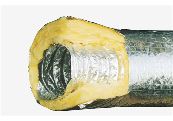 Lüftungsschlauch isoliert Durchmesser 305 mm