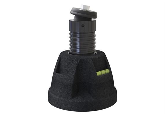 Schwingungsdämpfender Fuss aus vulkanisiertem Gummi SBR